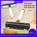 Reusable Pet Hair & Lint Remover Roller - Fabric-Safe Clothing Cleaning Tool