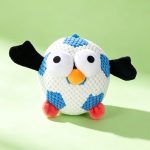 Dog toy ball for self-entertainment, boredom relief, teeth grinding, chewing, squeaking, sound-making, interactive training toy for medium to large dogs. - Image 5