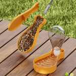 Double-walled pet water bottle, outdoor feeder, dual-purpose cat and dog food box, portable pet travel cup - Image 3