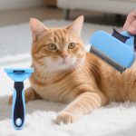 Self-Cleaning Pet Grooming Brush - Deshedding Tool for Dogs & Cats