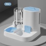 2 in 1 Automatic Pet Feeder and Water Dispenser, Large Capacity Anti-Spill Food Water Bowl for Cats and Small Dogs - Image 6
