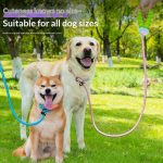 Cute Plush Doll Decor Dog P-Leash, Explosion-Proof Nylon Slip Lead Anti-Pull Training Dog Rope for Walking