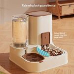 2 in 1 Automatic Pet Feeder and Water Dispenser, Gravity Pet Food & Water Station for Cats Small Dogs - Image 5