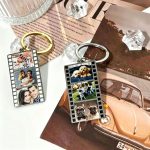 Custom Film Strip Photo Keychain, Keep Your Loved Ones Close